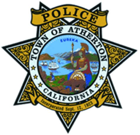 atherton ca police blotter